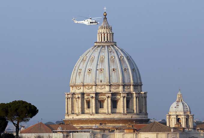 popehelicopter