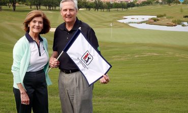 Teeing off at a new course