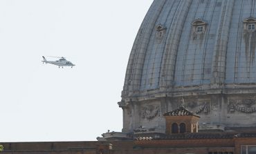 Pope Francis welcomes back retired Pope Benedict