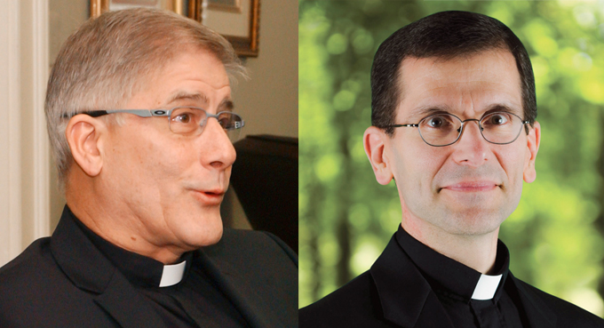 Pope Francis has named Father Joseph R. Kopacz (left) as the next bishop of the Catholic Diocese of Scranton, Pa. Monsignor Michael Sis (right), an Austin diocesan priest, was named bishop of San Angelo. Bishop-designate Kopacz will be ordained and installed on Feb. 6, 2014. Bishop-designate Sis will be ordained and installed on Jan. 27. (Photos courtesy CNS)