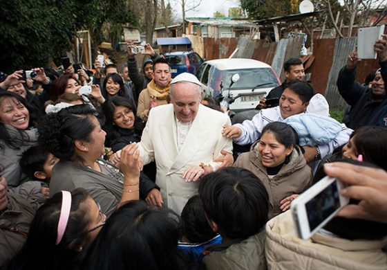 Be neighborhood apostles, pope urges laity