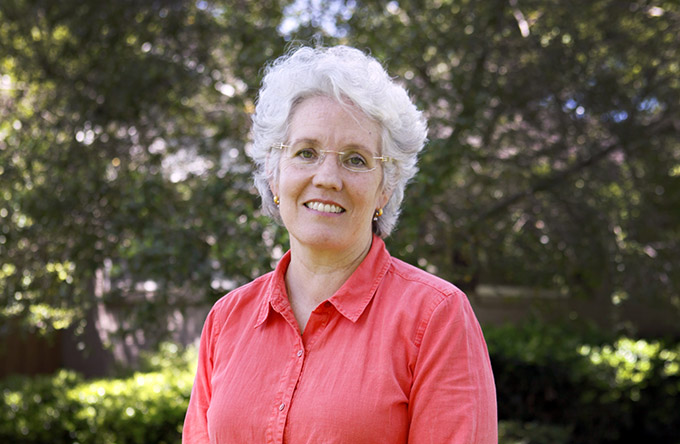 Catholic Charities of Dallas Angel of the Year honoree Anne O’Brien on April 20 at her home in Dallas. (BEN TORRES/Special Contributor)