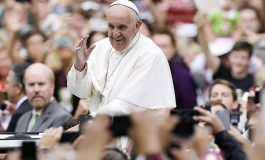 Serve, care for each other, pope tells families