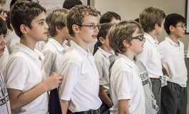 St. Bernard on Christmas