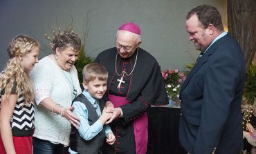 Family, community help shape future bishop