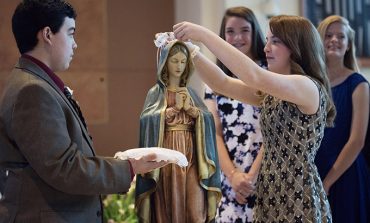 The presence of Mary and the absence of Jesus