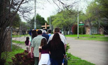 Parish’s Rosary Walk takes faith to the streets