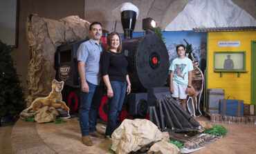 A bordo del tren del VBS