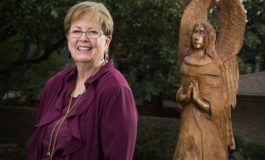 Angel sculpture honors memory of faith-filled man