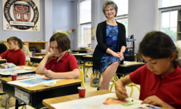 Longtime educator, principal leaves her mark on school