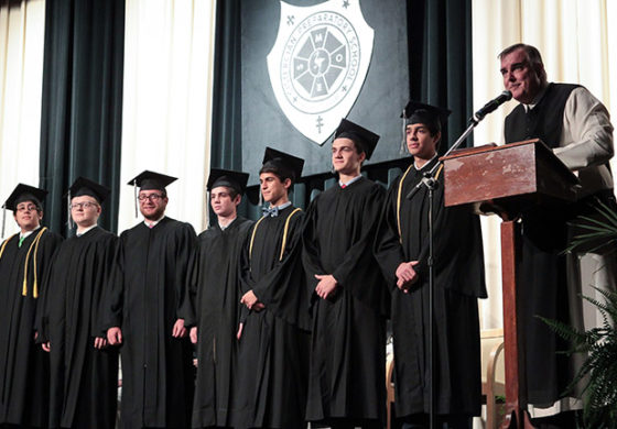 Father Esposito: Taking the right steps on the way to graduation