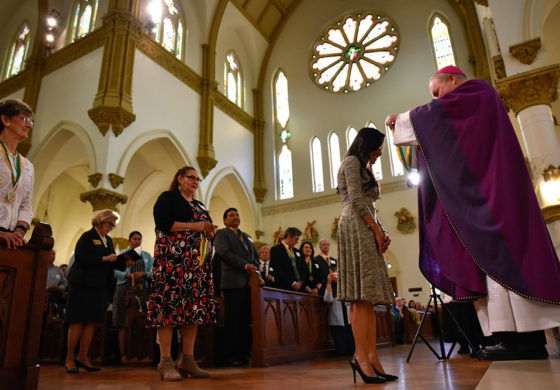 Bishop honors those who exemplify service to the church
