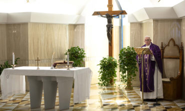 Pope urges priests to tend to sick, health care workers during epidemic