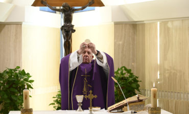 Pope offers Mass for those living in fear of pandemic