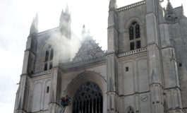 French police suspect arson was cause of fire at Nantes cathedral