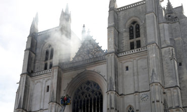 French police suspect arson was cause of fire at Nantes cathedral