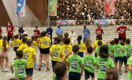 Pope makes surprise visit to summer camp for kids of Vatican employees