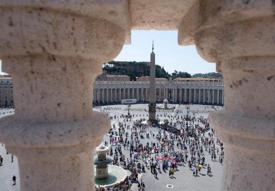 Faith wobbles sometimes; what counts is calling for God's help, pope says