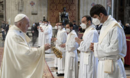 Pray, be poor, be close to the people, pope tells new priests