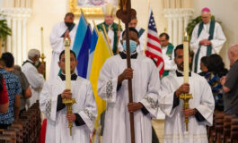 Bishop Burns: 'This is the Church at work.'