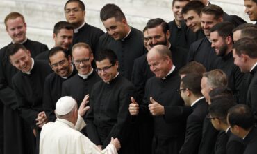 In Christ, great sinners can become great saints, pope says