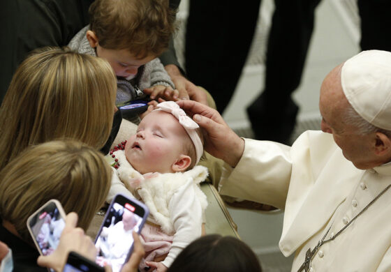 The lonely can find an 'ally' in St. Joseph, pope says at audience