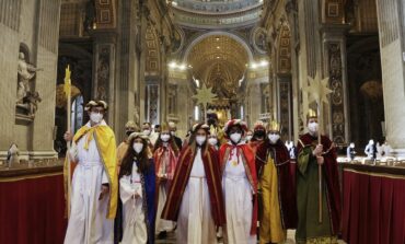 On New Year's, Pope Francis says peace is gift from God that requires human action