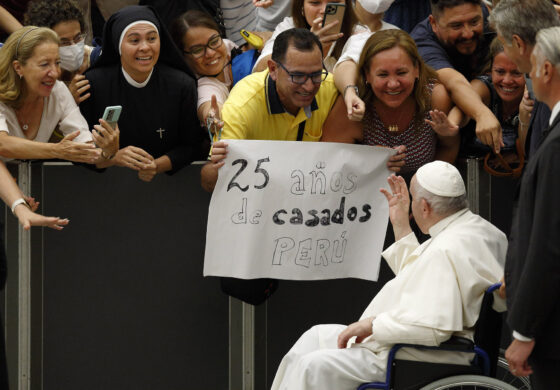 The elderly can unite all generations, save humanity, pope says