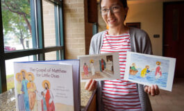 Inspired to share her faith through art