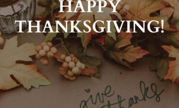 Bishop Burns: Giving thanks to God