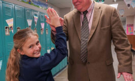 Faustin Weber finds joy as Prince of Peace Catholic School's new president