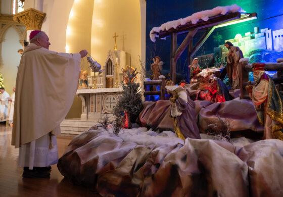 Bishop Burns: May Christ's peace be with you and your families this Christmas