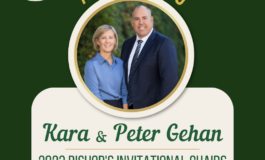Kara and Peter Gehan announced as chairs for 2023 Bishop's Invitational Golf Tournament