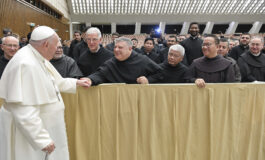 Confession is 'encounter of love' that fights evil, pope tells priests