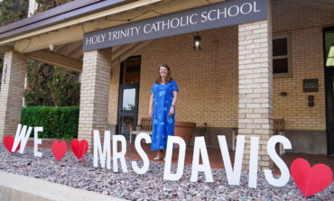 Retiring Holy Trinity principal grateful for faith, spirit of community