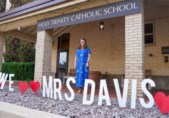 Retiring Holy Trinity principal grateful for faith, spirit of community