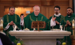 In homily, Bishop Burns calls on WYD pilgrims to uphold the dignity of life