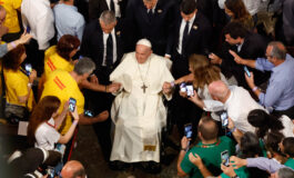 Awaken the 'weary' church by becoming 'restless,' pope says in Portugal