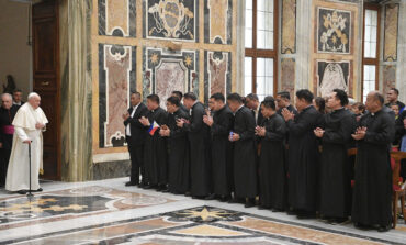 Mary teaches Christians to be 'missionary disciples,' Pope Francis says