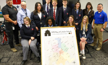 Bishop Dunne students tap talents to enhance diocesan security