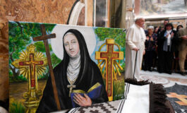 Like future saint, share the Gospel with all, pope tells pilgrims