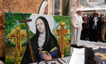 Like future saint, share the Gospel with all, pope tells pilgrims