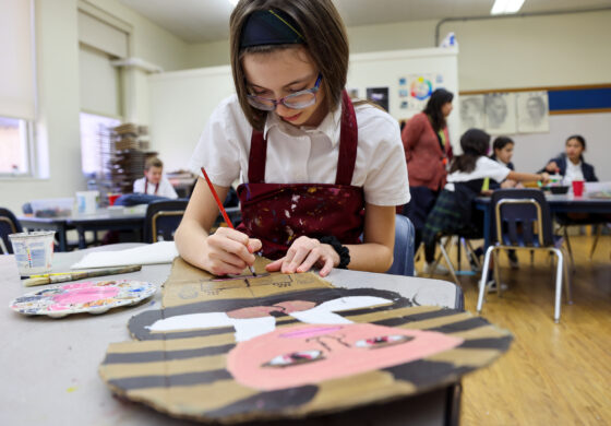 Inspiring Holy Trinity students to develop talents, passion for learning