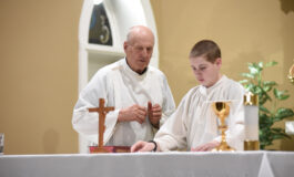 78-year-old altar server passes on love of the Eucharist to the younger generation