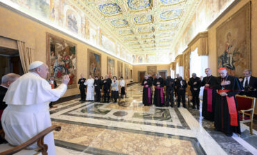 Pope asks Bible scholars to highlight Jesus' care for those who suffer