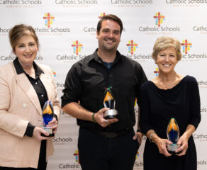 Catholic school educators honored for their service, dedication